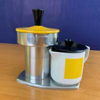 Caffettiera Kicca completa, anni '60, mai usata