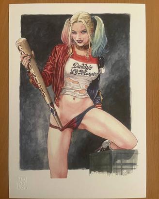 Milo Manara omaggio a Margot Robbie