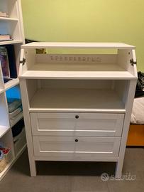 fasciatoio/ cassettiera Ikea bianca