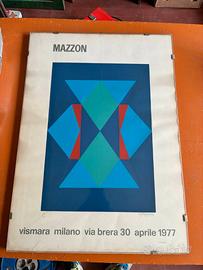 Galliano Mazzon - Prova d'autore serigrafia