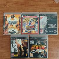 lotto giochi PlayStation 3 italiani completi 