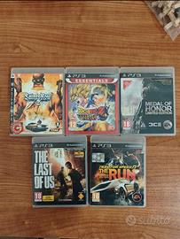 lotto giochi PlayStation 3 italiani completi 