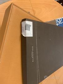 Scatola porta Orologi in legno e pelle