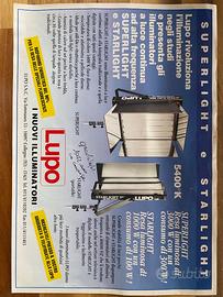 Lampada per fotografia da studio