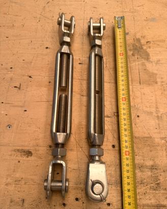 Tiranti in acciaio inox