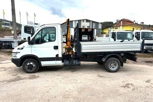 camion iveco daily 35c17 ribaltabile e gru