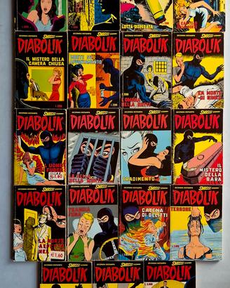 Diabolik Swiisss Vintage dal  n. 4 al n. 67