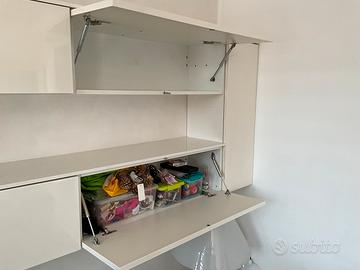 Parete attrezzata salotto