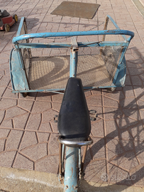 Bicicletta con cassone