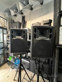 Coppia casse DaD Live 12a Amplificate