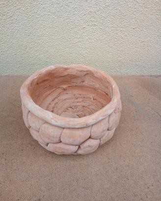 VASO IN TERRACOTTA SASSI