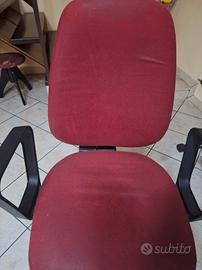 sedia da scrivania girevole