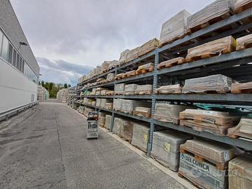 SCAFFALATURA PORTAPALLET ZINCATA 3000KG A PIANO