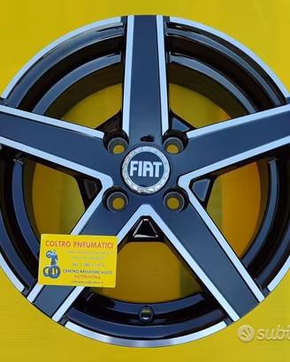 4 Cerchi In Lega NUOVI Da 14 Fiat Punto 500 Panda