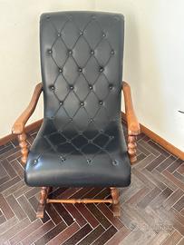 Sedia e dondolo vintage