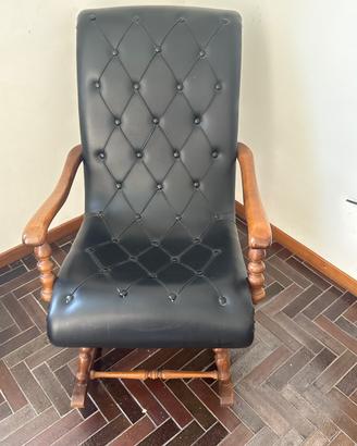 Sedia e dondolo vintage