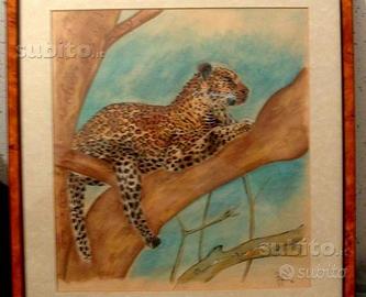 Quadro leopardo+omaggio