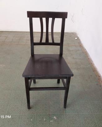 sedie in legno rustiche