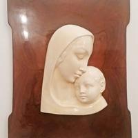 NATIVITA' DEL VENTENNIO CORNICE IN RADICA