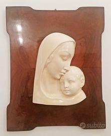 NATIVITA' DEL VENTENNIO CORNICE IN RADICA