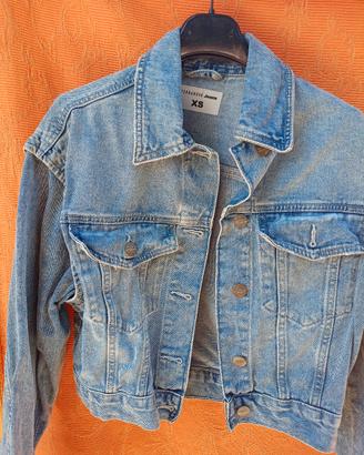 Giacca Jeans Cropped ,da Donna XS - Terranova Nuov