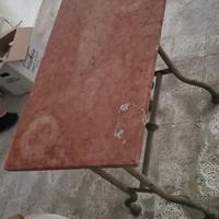 2 tavolini da bistrot francesi vintage