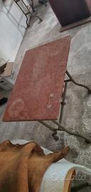 2 tavolini da bistrot francesi vintage