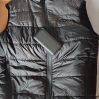 Giubbotto gilet con 21 zone riscaldate e powerbank