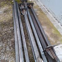 travi, tubolari, Verghereto, montenti in ferro