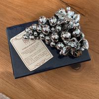 Argento oggetto decorativo lavorazione artigianale