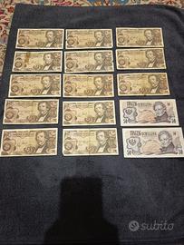 Austria Lotto di 15 Banconote da 20 Schilling (13)