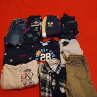 Abbigliamento bambino 12/18 mesi 10 pezzi 