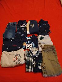 Abbigliamento bambino 12/18 mesi 10 pezzi 