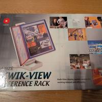 Leggio multifunzione da tavolo - portadepliant