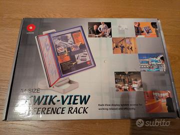 Leggio multifunzione da tavolo - portadepliant