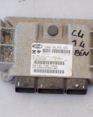 Centralina motore Citroen C4 1.4 benzina 2008