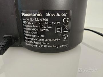 Panasonic slow juicer