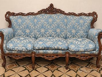 Salotto completo 5 pezzi stile Barocco