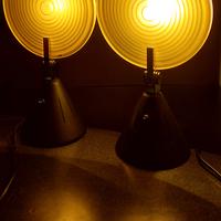  Lampade FABBIAN Anni '80  Design PostModerno Vetr