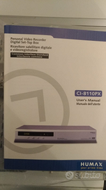 Humax ricevitore satellitare digitale e videoreg
