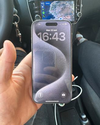 Iphone 15 pro titanio naturale