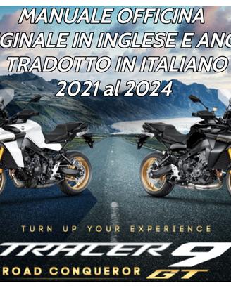 Manuale Officina Yamaha Tracer 9 e GT 2021 al 2024