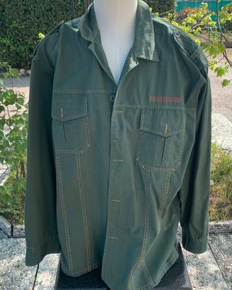 Camicia verde militare normandie