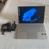 PC Portatile HP 14” Ryzen 5 8 GB 512 GB