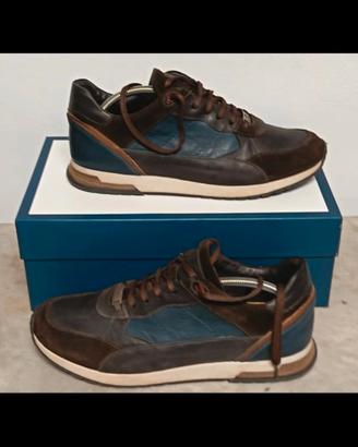 Sneakers Exton anticate terra/blu tg 44
