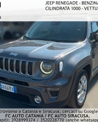 Jeep Renegade 1.0 T3 Limited 2020 - PARI AL NUOVO