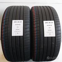 2 gomme 285 40 21 michelin a796