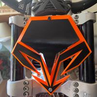 Maschera porta faro moto trial