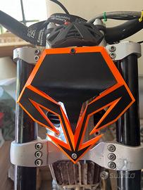 Maschera porta faro moto trial