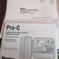 Istruzioni centralina irrigazione Hunter Pro-C